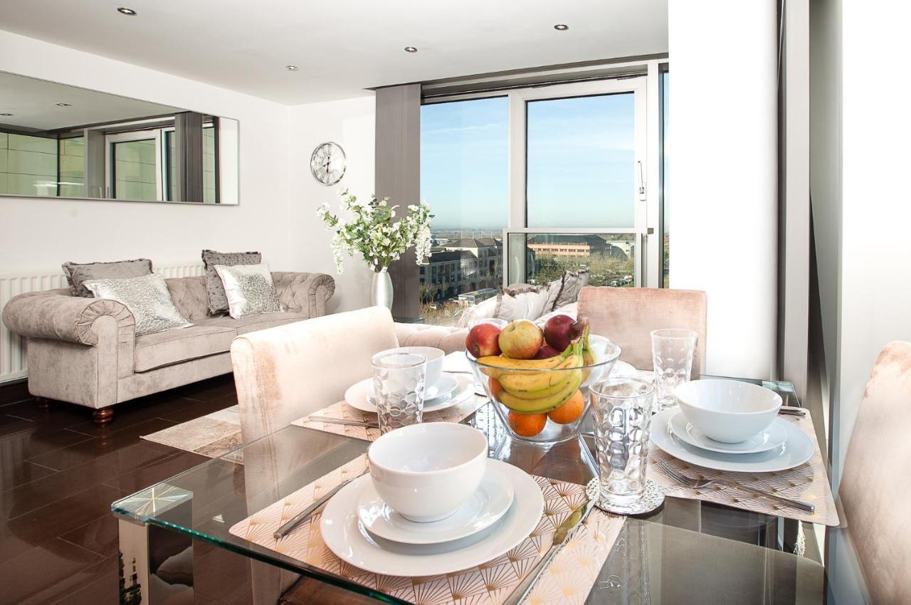 2 Bedroom 2 Bathroom Apartment In Central Milton Keynes With Free Parking And Smart Tv - Contractors, Relocation, Business Travellers Exterior foto