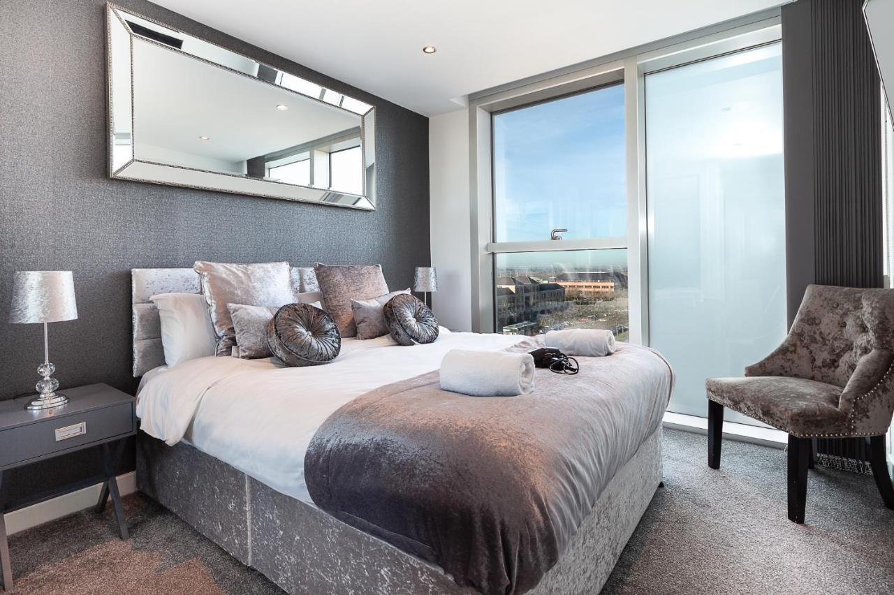 2 Bedroom 2 Bathroom Apartment In Central Milton Keynes With Free Parking And Smart Tv - Contractors, Relocation, Business Travellers Exterior foto