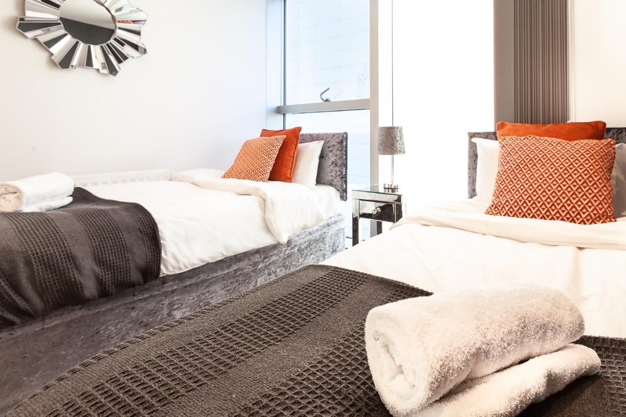 2 Bedroom 2 Bathroom Apartment In Central Milton Keynes With Free Parking And Smart Tv - Contractors, Relocation, Business Travellers Exterior foto